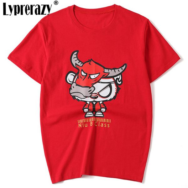 ox year print t-shirt chinese style short sleeve couple casual tee, White;black
ox year print t-shirt chinese style short sleeve couple casual tee, White;black