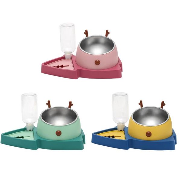 cat bowls & feeders 3 in 1 pet tableware dog food bowl automatic waterer tilted elevated stainless steel with slow feeder colors
cat bowls & feeders 3 in 1 pet tableware dog food bowl automatic waterer tilted elevated stainless steel with slow feeder colors