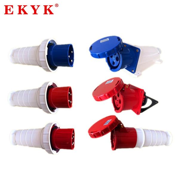 smart power plugs waterproof industrial plug-in socket 63/125a 3p/4-hole/5-core 1968 aviation plug and connector set
smart power plugs waterproof industrial plug-in socket 63/125a 3p/4-hole/5-core 1968 aviation plug and connector set