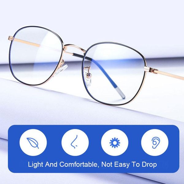 fashion sunglasses frames alloy frame glasses anti-blue ray and anti-radiation round spectacles full rim arrival selling, Black
fashion sunglasses frames alloy frame glasses anti-blue ray and anti-radiation round spectacles full rim arrival selling, Black