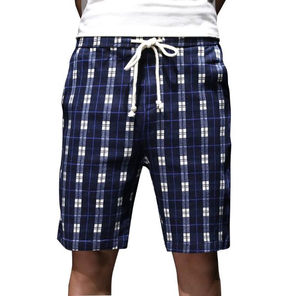 men's shorts 2021 summer cotton plaid trend classic brand young straight loose elastic waist fashion blue, White;black
men's shorts 2021 summer cotton plaid trend classic brand young straight loose elastic waist fashion blue, White;black