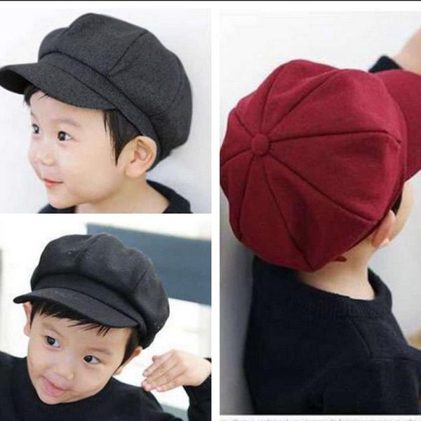 fashion autumn winter korean children beret solid color octagonal cap kid hat outdoor caps boys girls casual hats ll@17, Blue;gray
fashion autumn winter korean children beret solid color octagonal cap kid hat outdoor caps boys girls casual hats ll@17, Blue;gray