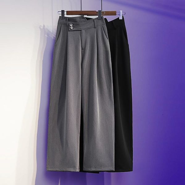 women's pants & capris black gray suit straight haroun plus large size oversize korean vintage autumn clothing high waist trousers fash, Black;white
women's pants & capris black gray suit straight haroun plus large size oversize korean vintage autumn clothing high waist trousers fash, Black;white