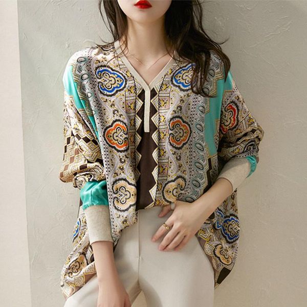 women's blouses & shirts blouse women shirt long sleeve deep v-neck elegant embroider ladies casual autumn sweet streetwear, White
women's blouses & shirts blouse women shirt long sleeve deep v-neck elegant embroider ladies casual autumn sweet streetwear, White
