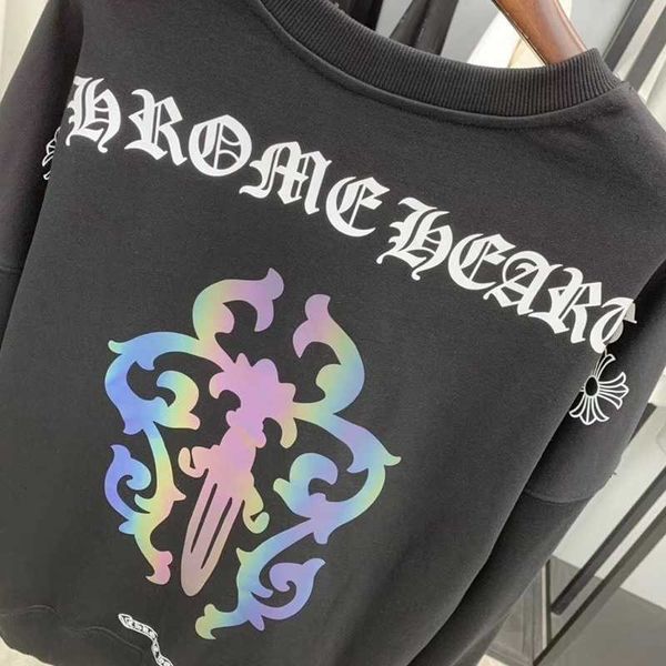 20 winter new fashion brand crosin sanskrit sweater men's and women's nightclub reflective swor, Black
20 winter new fashion brand crosin sanskrit sweater men's and women's nightclub reflective swor, Black