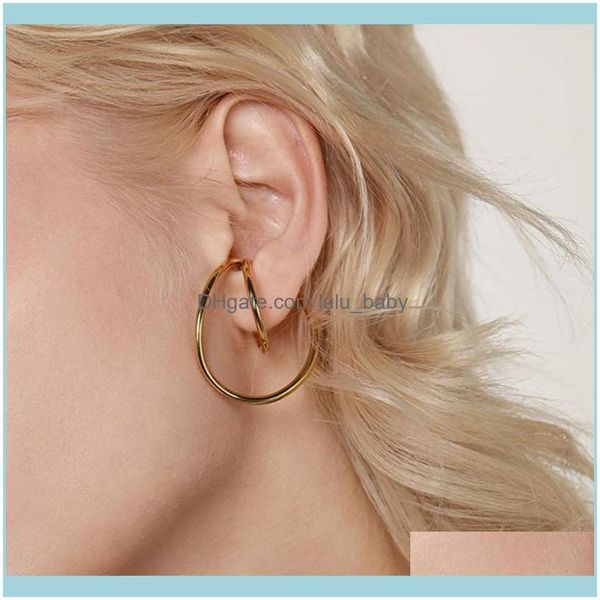 earrings jewelryfashion women non piercing needed geometric ear clip hoop earring jewelry gift & hie drop delivery 2021 hkqd9, Golden;silver
earrings jewelryfashion women non piercing needed geometric ear clip hoop earring jewelry gift & hie drop delivery 2021 hkqd9, Golden;silver