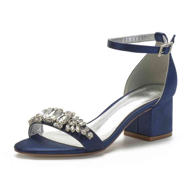 sandals elegant women's satin evening dress sandals chunky block thick heels with crystal big stone ankle strap summer wedding shoes zc, Black
sandals elegant women's satin evening dress sandals chunky block thick heels with crystal big stone ankle strap summer wedding shoes zc, Black