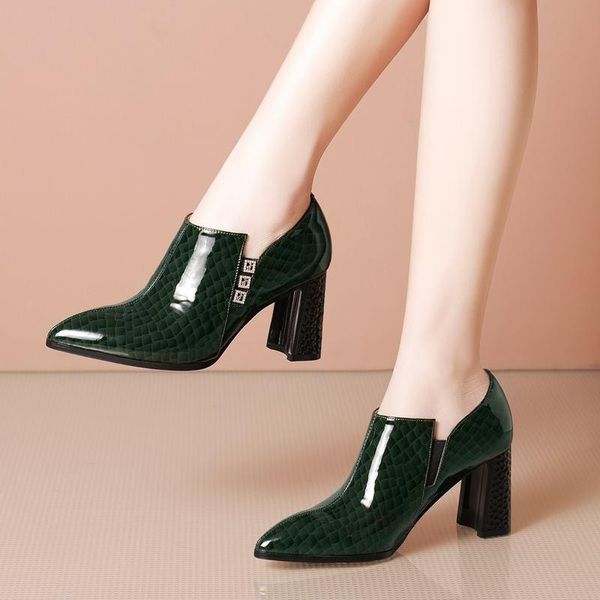 dress shoes size 33-42 real genuine leather women heels patent fashion comfortable high heel basic, Black
dress shoes size 33-42 real genuine leather women heels patent fashion comfortable high heel basic, Black