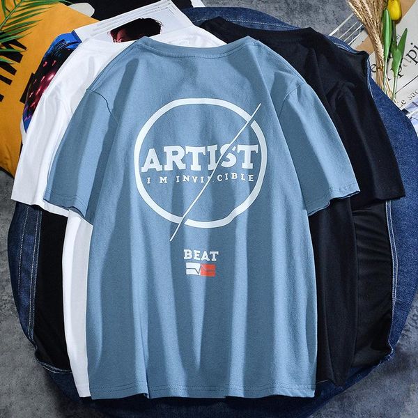 men's t-shirts 2021 summer round neck t-shirt men and women casual hong kong style korean version of the trend printing short-sleeved s, White;black
men's t-shirts 2021 summer round neck t-shirt men and women casual hong kong style korean version of the trend printing short-sleeved s, White;black