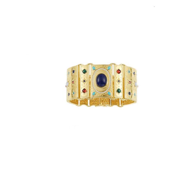 bangles bracelet family high version brcelet romn style color stone design wide brcelet geometric shpe gold brcelet, Black
bangles bracelet family high version brcelet romn style color stone design wide brcelet geometric shpe gold brcelet, Black