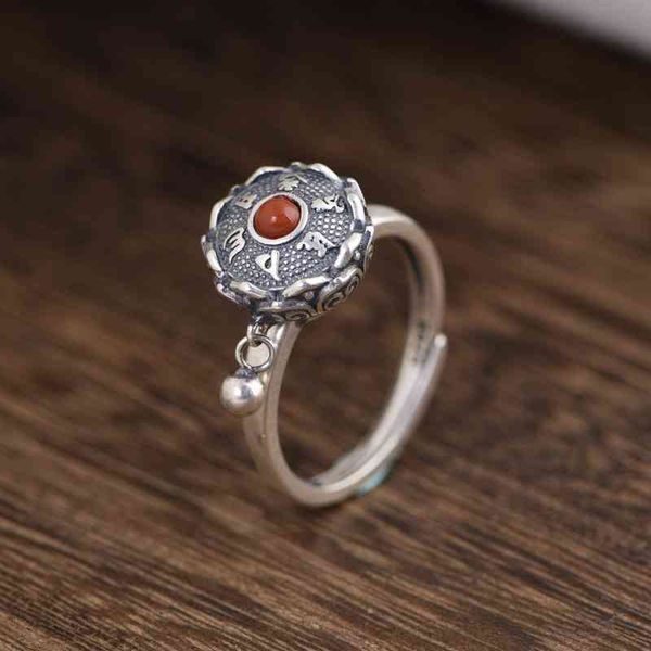 golden deer king s925 silver craft ring women's six character mantra turning cylinder
golden deer king s925 silver craft ring women's six character mantra turning cylinder