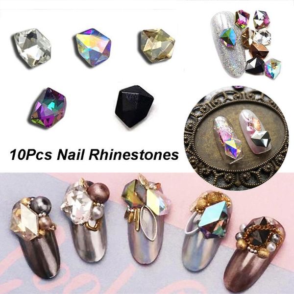 nail art decorations 10 pcs 6x8mm irregular rhinestone sharp bottom crystal glass gem manicure 3d diy decoration, Silver;gold
nail art decorations 10 pcs 6x8mm irregular rhinestone sharp bottom crystal glass gem manicure 3d diy decoration, Silver;gold