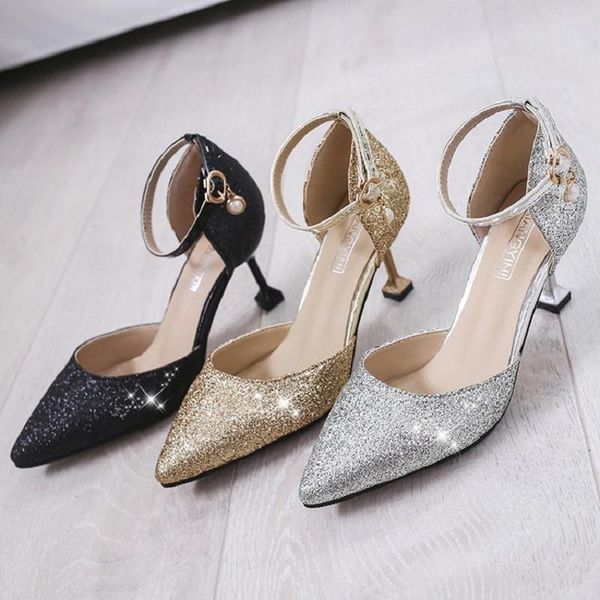 dress shoes 35-43 extra large women's 2021 spring and summer style buckle baotou hollow sandals fashion thin heels, Black
dress shoes 35-43 extra large women's 2021 spring and summer style buckle baotou hollow sandals fashion thin heels, Black