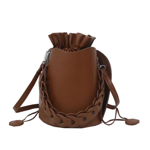 evening bags 2021 arrivals women's shoulder for female pu leather white solid color design drawstring type simple style bucket bag
evening bags 2021 arrivals women's shoulder for female pu leather white solid color design drawstring type simple style bucket bag