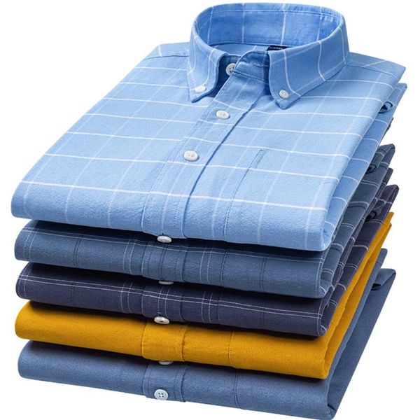 men's casual shirts fashion oxford plaid shirt long sleeve home chest pocket regular fit button-collar heavy work, White;black
men's casual shirts fashion oxford plaid shirt long sleeve home chest pocket regular fit button-collar heavy work, White;black