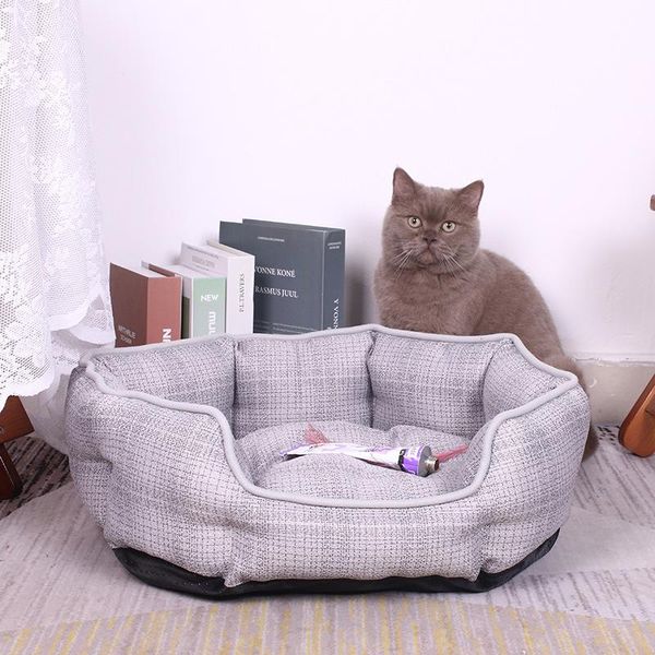 cat beds & furniture plaid linen fabric polygonal pet sofa, litter, dog double-sided inner pad, removable
cat beds & furniture plaid linen fabric polygonal pet sofa, litter, dog double-sided inner pad, removable