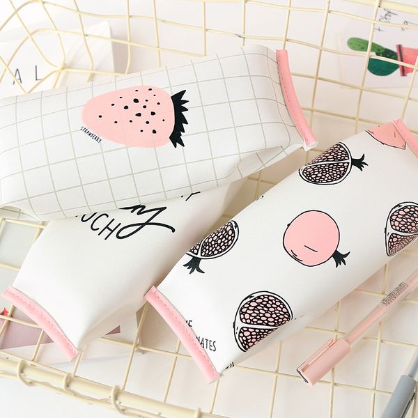 creative pomegranate strawberry school pencil case cute pu leather pencil bag school supplies stationery storage pencil bag 1pc
creative pomegranate strawberry school pencil case cute pu leather pencil bag school supplies stationery storage pencil bag 1pc