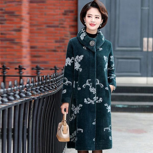 mother mink wool coat cardigan loose middle-aged women long section fashion jacquard high -end cashmere coat women f24421, Black
mother mink wool coat cardigan loose middle-aged women long section fashion jacquard high -end cashmere coat women f24421, Black