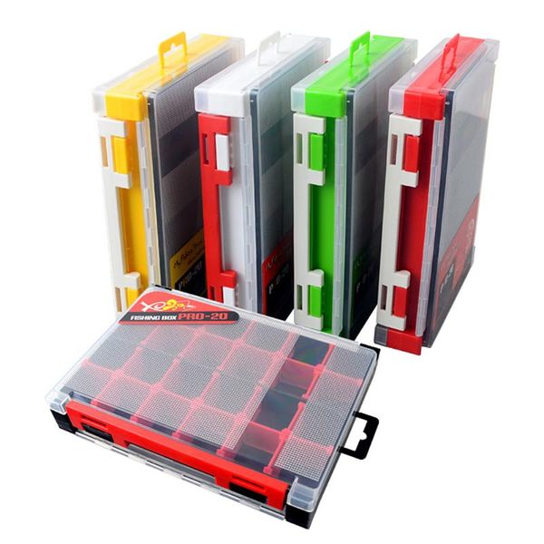 fishing accessories double sided tackle box storage trays with removable dividers lures hooks organizer case
fishing accessories double sided tackle box storage trays with removable dividers lures hooks organizer case