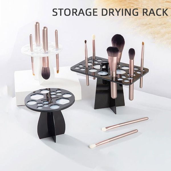 hooks & rails 26/14/10 holes make up brush set dry rack drying brushes shelf eyeliner hanger display cosmetic clean tool for home
hooks & rails 26/14/10 holes make up brush set dry rack drying brushes shelf eyeliner hanger display cosmetic clean tool for home