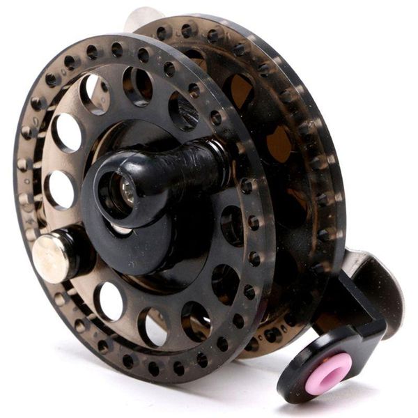 plastic ice fishing reels fishing tackle round wheel accessories