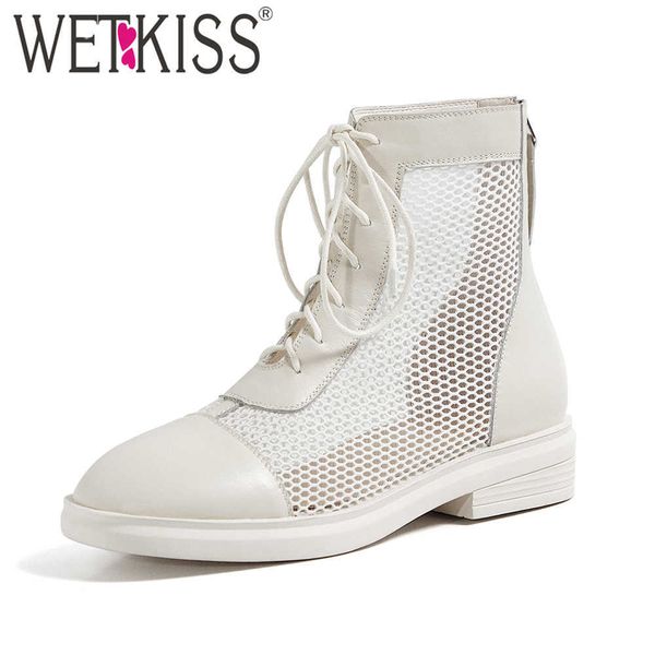 wetkiss fashion ladies mesh ankle boots summer cross tied chunky heels shoes woman leather booties girls shoes women boots 210630, Black
wetkiss fashion ladies mesh ankle boots summer cross tied chunky heels shoes woman leather booties girls shoes women boots 210630, Black