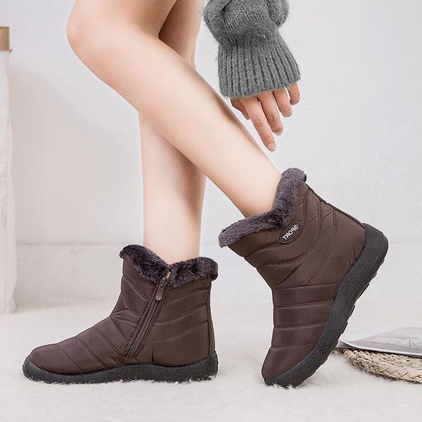 boots shoes waterproof winter style warm women's snow lazy cloth 43 low heel casual, Black
boots shoes waterproof winter style warm women's snow lazy cloth 43 low heel casual, Black