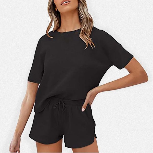women's tracksuits women sets solid color 2021 summer o neck short-sleeved t shirts elastic waist shorts streetwear loose casual men su, Gray
women's tracksuits women sets solid color 2021 summer o neck short-sleeved t shirts elastic waist shorts streetwear loose casual men su, Gray