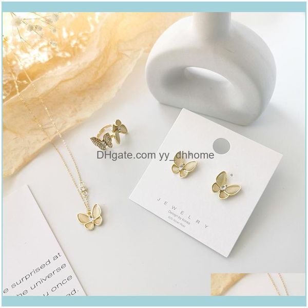 earrings jewelry sets jewelryearrings & necklace little fairy luxury opal butterfly rhinestone female temperament retro clavicle chain ring, Silver
earrings jewelry sets jewelryearrings & necklace little fairy luxury opal butterfly rhinestone female temperament retro clavicle chain ring, Silver