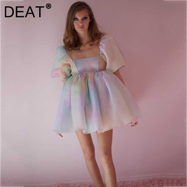 deat women ruffles dress square collar puff sleeve arrivals lady fashion temperament spring summer 11d1077 210709, Black;gray
deat women ruffles dress square collar puff sleeve arrivals lady fashion temperament spring summer 11d1077 210709, Black;gray