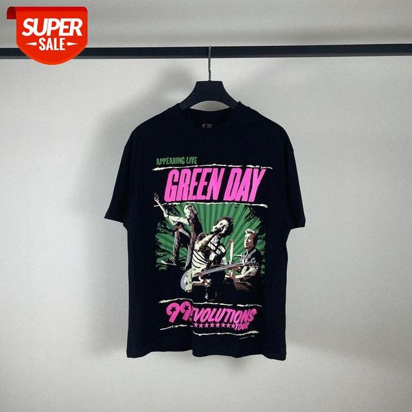 streetwear men high street vintage green day band comic style punk rock print short-sleeved t-shirt #et53, White;black
streetwear men high street vintage green day band comic style punk rock print short-sleeved t-shirt #et53, White;black