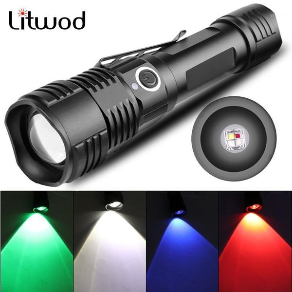flashlights torches 4 colors in one multi-functional tactical hunting led power by 18650 / battery usb rechargeable torch bulbs 10w1
flashlights torches 4 colors in one multi-functional tactical hunting led power by 18650 / battery usb rechargeable torch bulbs 10w1
