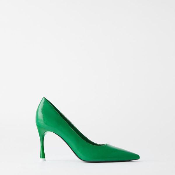 dress shoes 2021 autumn green color thin heeled high heels women pointed toe, Black
dress shoes 2021 autumn green color thin heeled high heels women pointed toe, Black
