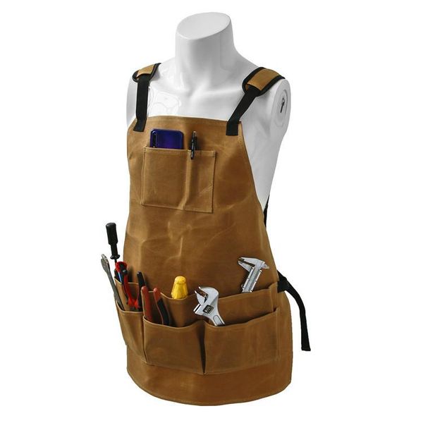 aprons waterproof wet wax canvas work apron housework woodworking electrician garden wear-resistant multi-pocket
aprons waterproof wet wax canvas work apron housework woodworking electrician garden wear-resistant multi-pocket