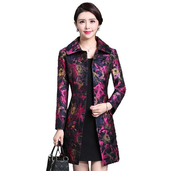 women's trench coats oversize 5xl print windbreaker jacket women 2021 spring/fall female overcoat fashion slim jacquard length outerwea, Tan;black
women's trench coats oversize 5xl print windbreaker jacket women 2021 spring/fall female overcoat fashion slim jacquard length outerwea, Tan;black