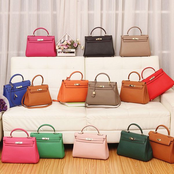 lychee pattern Fashion versatile single shoulder slanting Kelly bag handbag women's leather, Black;red
lychee pattern Fashion versatile single shoulder slanting Kelly bag handbag women's leather, Black;red