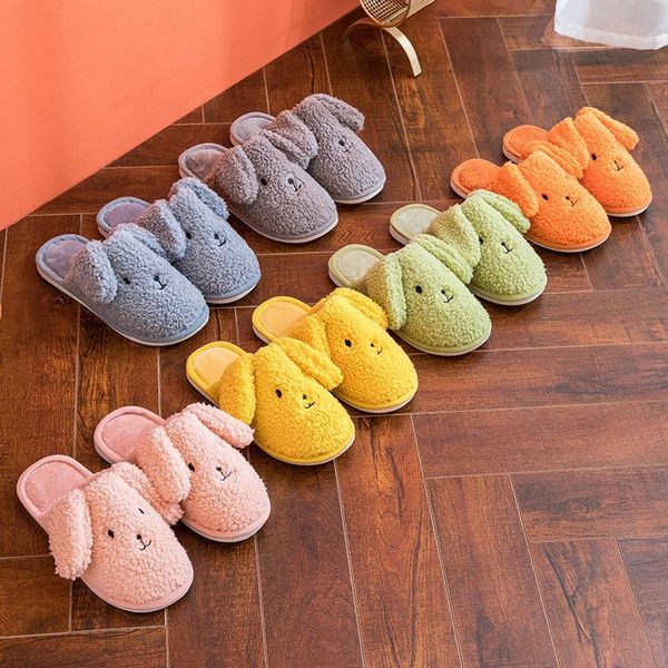 slippers 2021 autumn and winter cotton female cute plush home household indoor warmth confinement couple wool male, Black
slippers 2021 autumn and winter cotton female cute plush home household indoor warmth confinement couple wool male, Black