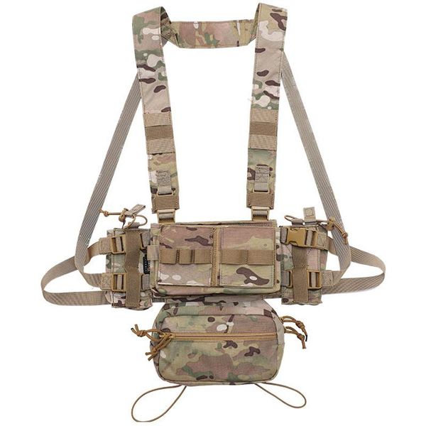 hunting jackets 3 chest rig tactical military radio harness front pouch vest bag holster functional two way waist adjustable, Camo;black
hunting jackets 3 chest rig tactical military radio harness front pouch vest bag holster functional two way waist adjustable, Camo;black