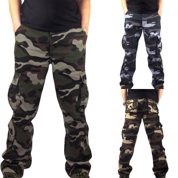 men's pants 2021 men camouflage pocket overalls casual sport work trouser 7.2, Black
men's pants 2021 men camouflage pocket overalls casual sport work trouser 7.2, Black