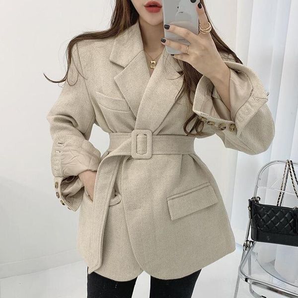 women's jackets tweed jacket women cappotto donna inverno winter spring notched warm suit with belt for woman office lady clothing xc09, Black;brown
women's jackets tweed jacket women cappotto donna inverno winter spring notched warm suit with belt for woman office lady clothing xc09, Black;brown