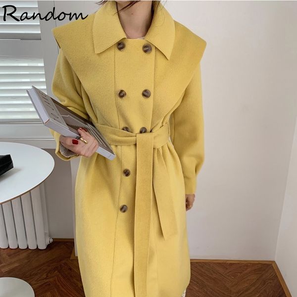Elegant Solid Face Woman's Wool Double Breasted Lady in the Office Sheath Vintage Chic Winter Jacket Blend Warm 2021 3x6c, Black
Elegant Solid Face Woman's Wool Double Breasted Lady in the Office Sheath Vintage Chic Winter Jacket Blend Warm 2021 3x6c, Black