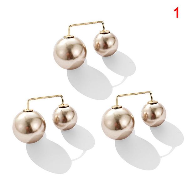 pins, brooches 3pcs alloy brooch double imitation pearls pin set women sweater cardigan suit decor ll@17, Gray
pins, brooches 3pcs alloy brooch double imitation pearls pin set women sweater cardigan suit decor ll@17, Gray