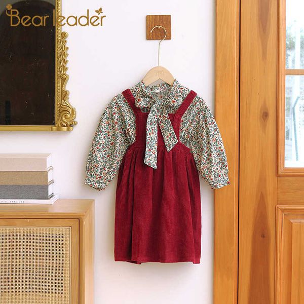 bear leader girls flowers dress fashion kids autumn casual dresses floral bowtie costumes children party outfits 2-6 years 210708, Red;yellow
bear leader girls flowers dress fashion kids autumn casual dresses floral bowtie costumes children party outfits 2-6 years 210708, Red;yellow