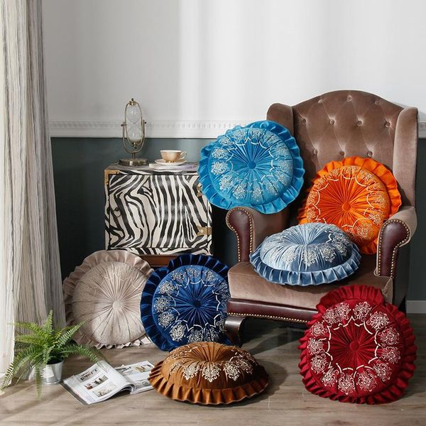 cushion/decorative pillow 2021 arrival european flower cushion round pillows velvet throw waist back cussion stuffed seat pads almofadas coj
cushion/decorative pillow 2021 arrival european flower cushion round pillows velvet throw waist back cussion stuffed seat pads almofadas coj