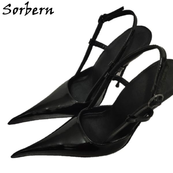 sorbern mature slingback black shiny women pump shoe high heels metal thin stilettos ladyboy shoes night club footwear custom
sorbern mature slingback black shiny women pump shoe high heels metal thin stilettos ladyboy shoes night club footwear custom