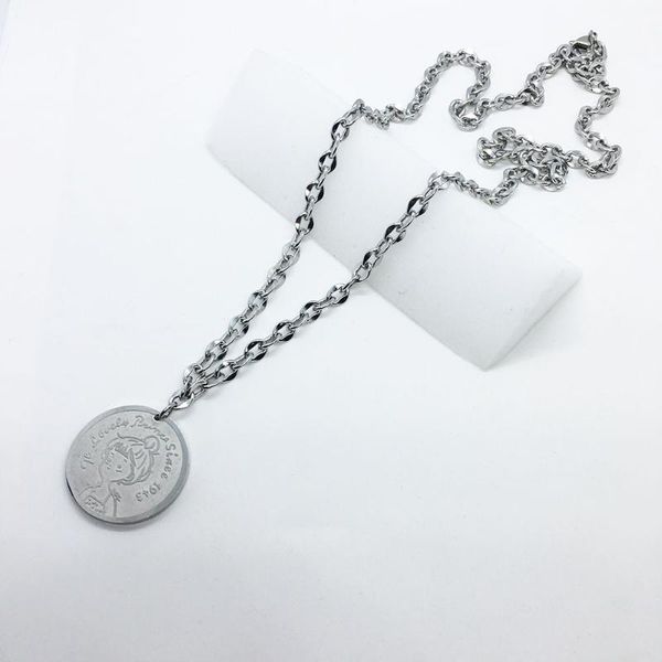 chains young couple fashion stainless steel dragon scare buckle handmade color necklace original pendant birthday jewelry wholesa, Silver
chains young couple fashion stainless steel dragon scare buckle handmade color necklace original pendant birthday jewelry wholesa, Silver