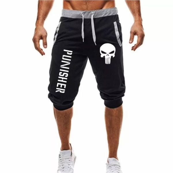 men's shorts summer skull print fitness brand breathable and comfortable plus size suitable for bodybuilding sports, White;black
men's shorts summer skull print fitness brand breathable and comfortable plus size suitable for bodybuilding sports, White;black