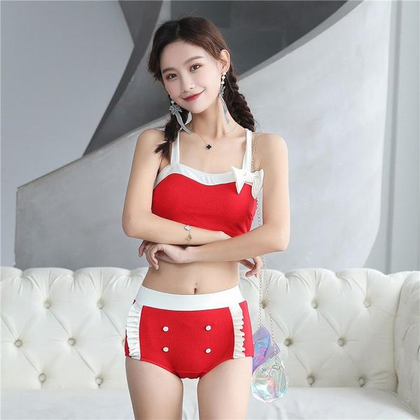 patchwork two piece swimwear wrap chest bowknot bikini high waist beach biquini female brazilian bikini 2021 new beachwear
patchwork two piece swimwear wrap chest bowknot bikini high waist beach biquini female brazilian bikini 2021 new beachwear