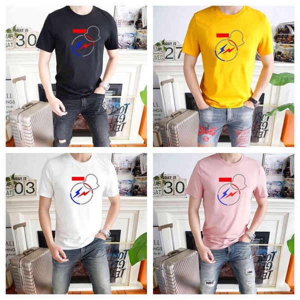 men's and women's men's short sleeve monclair t-shirt trend loose cotton t-shirt casual and versatile ins men's half sle, White;black
men's and women's men's short sleeve monclair t-shirt trend loose cotton t-shirt casual and versatile ins men's half sle, White;black