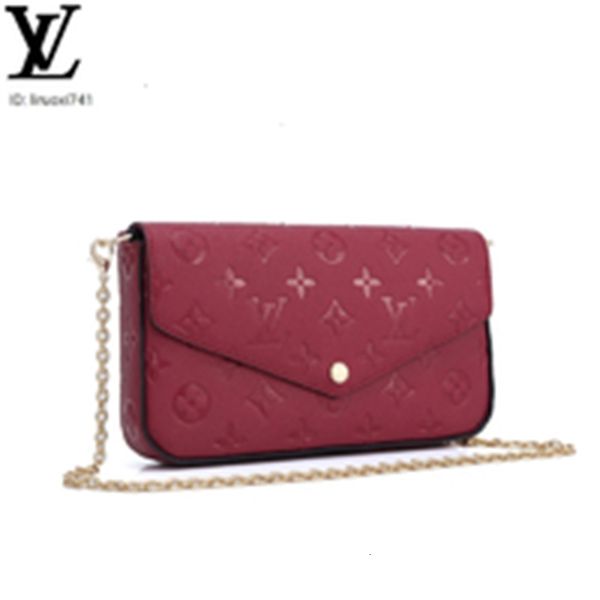 brand designer luxury 5s2j m64099 embossed chain bag burgundy women handbags iconic bags handles shoulder bags totes cross body bag clut
brand designer luxury 5s2j m64099 embossed chain bag burgundy women handbags iconic bags handles shoulder bags totes cross body bag clut